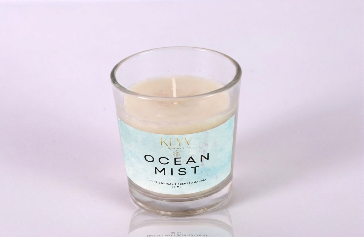 KLYV Ocean Mist Scented Candle